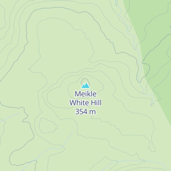 Map of Meikle White Hill