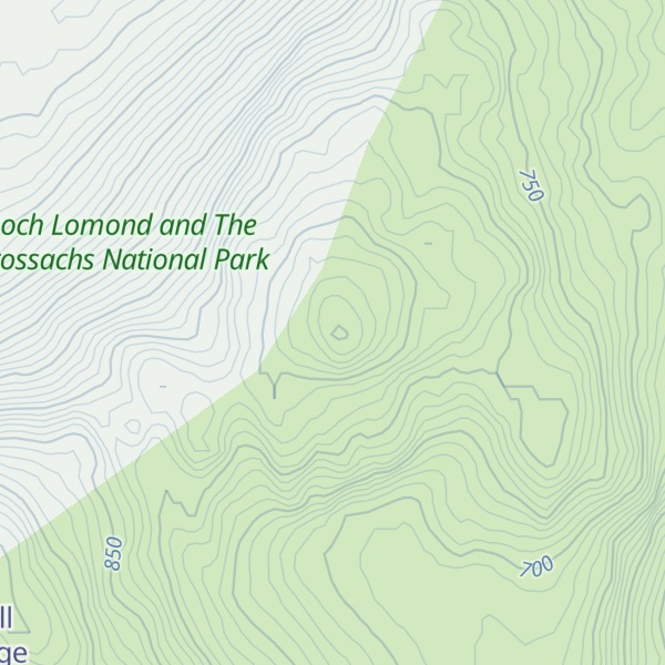 Map of Stob Creagach