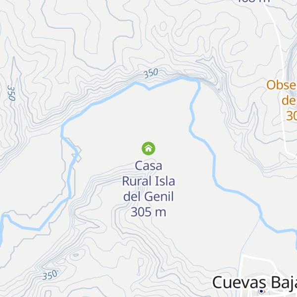 Map of Casa Rural Isla del Genil