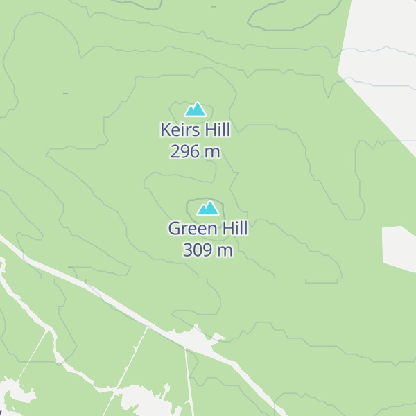 Map of Green Hill