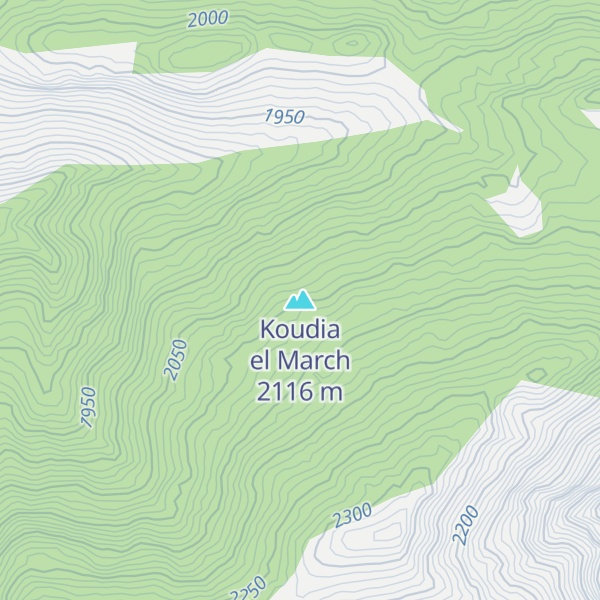 Map of Koudia el March