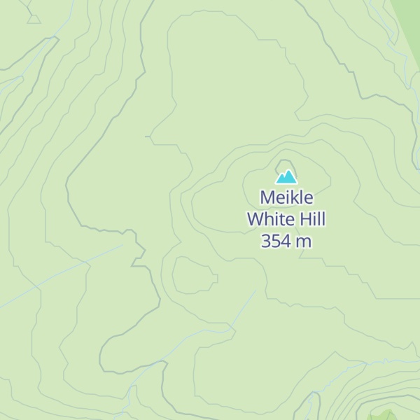 Map of Little White Hill