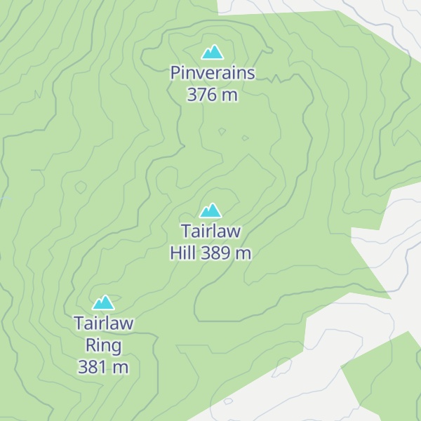 Map of Tairlaw Hill