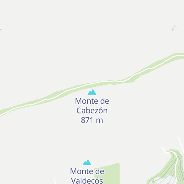 Map of Monte de Cabezón