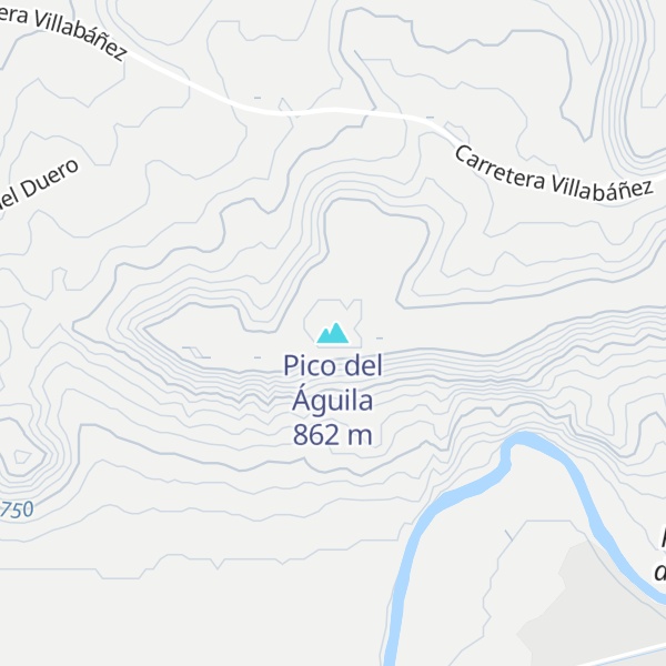 Map of Pico del Águila