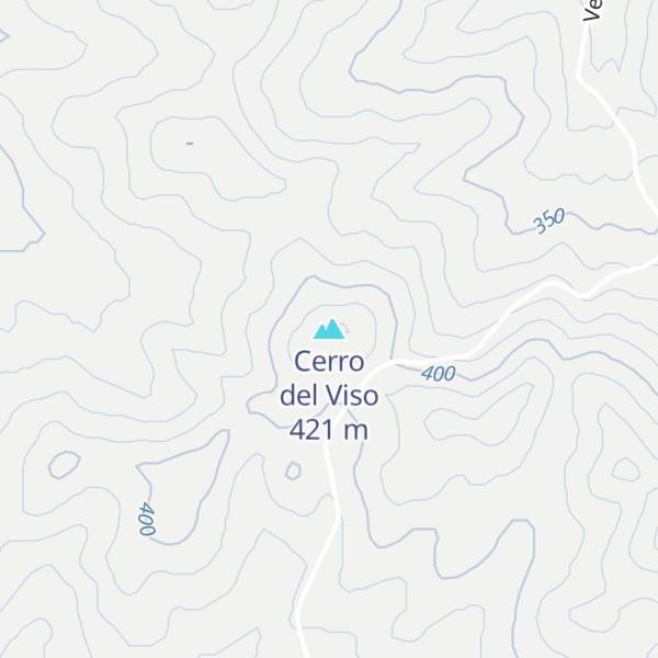 Map of Cerro del Viso