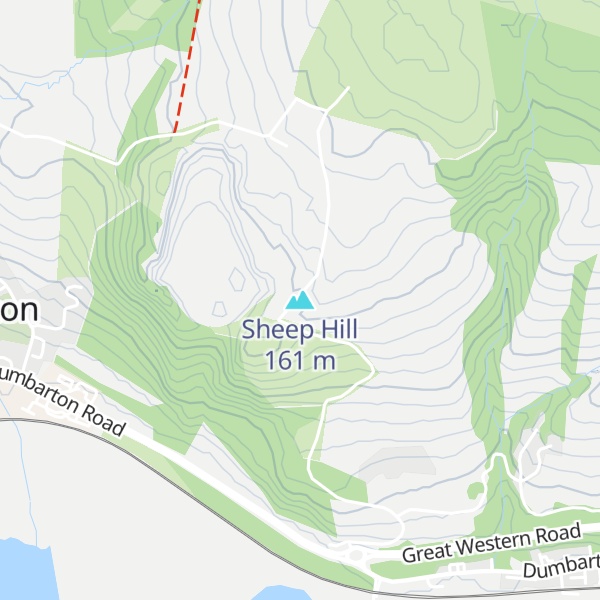 Map of Sheep Hill