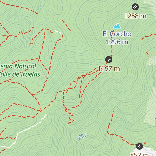 Map of Cerro de la Pedriza