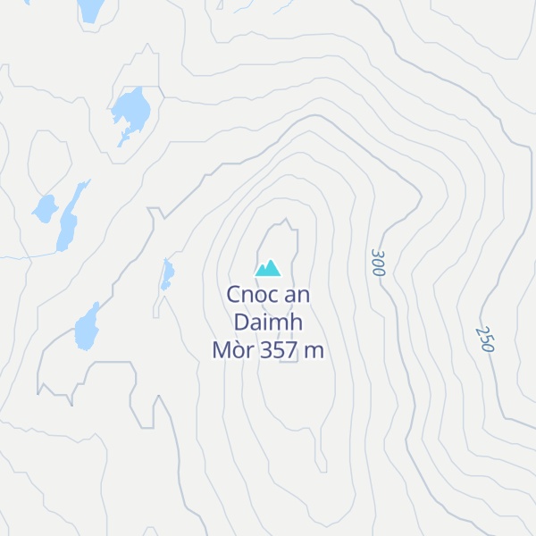 Map of Cnoc an Daimh Mòr