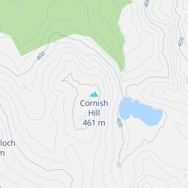 Map of Cornish Hill