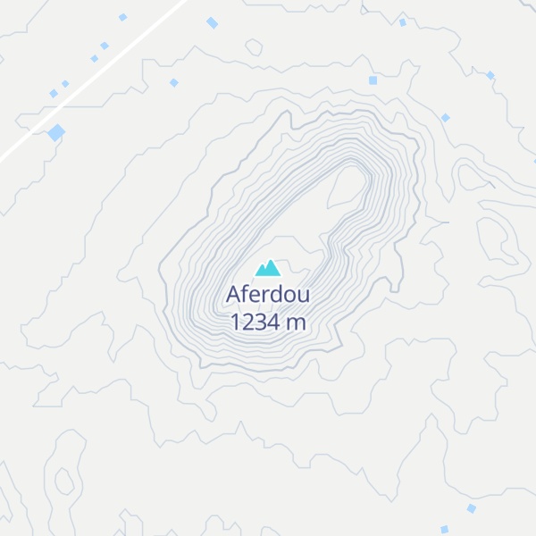 Map of Aferdou