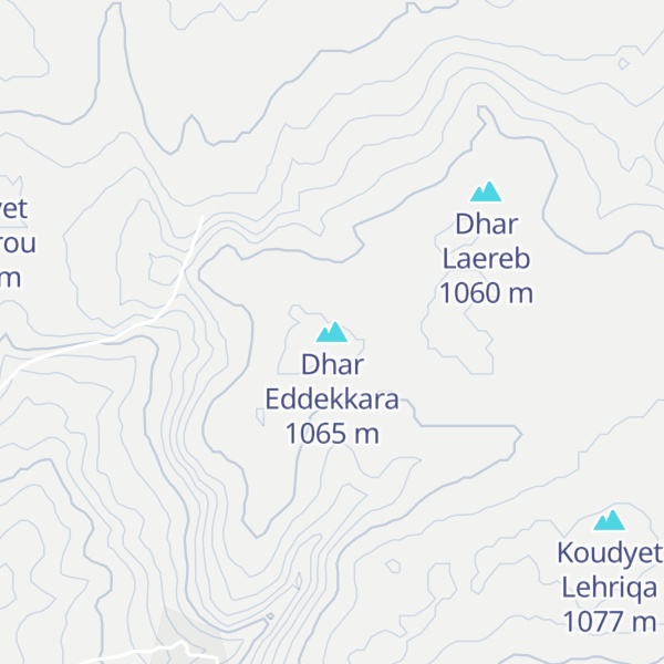 Map of Dhar Eddekkara