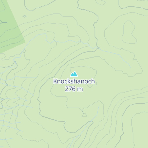 Map of Knockshanoch