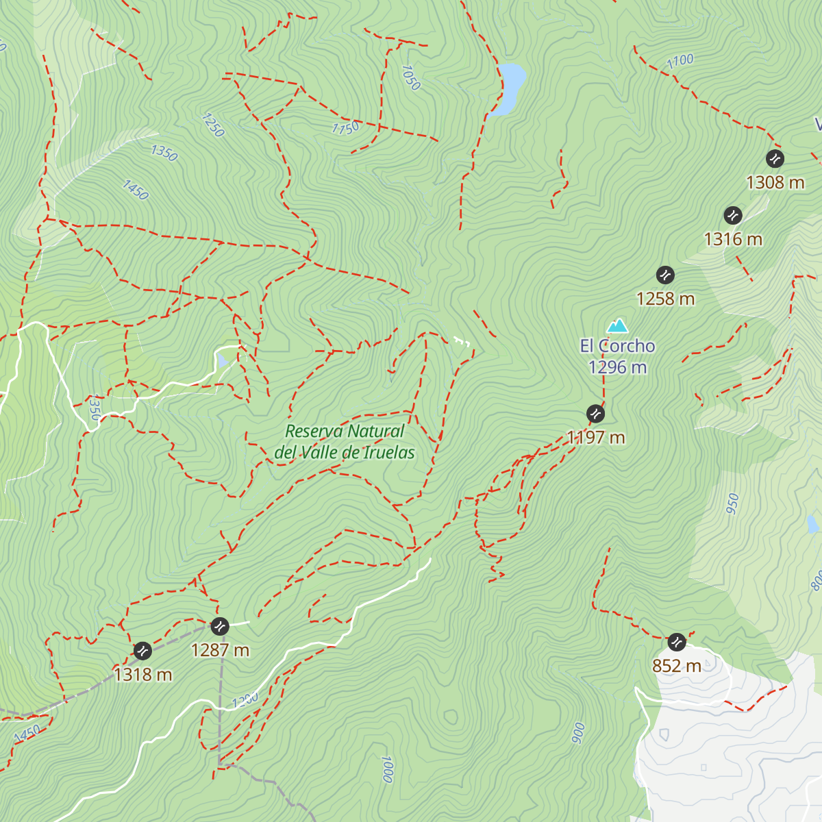 Refugio de Majalavilla map