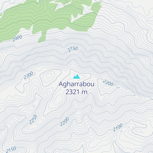 Map of Agharrabou