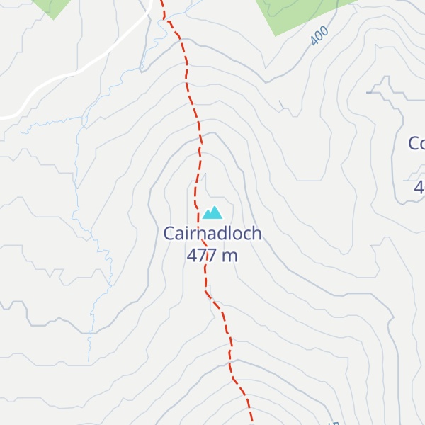 Map of Cairnadloch