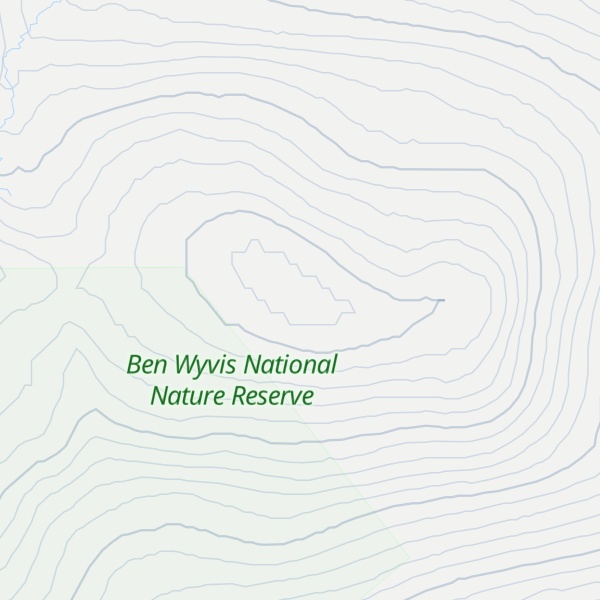 Map of Meall na Speireig