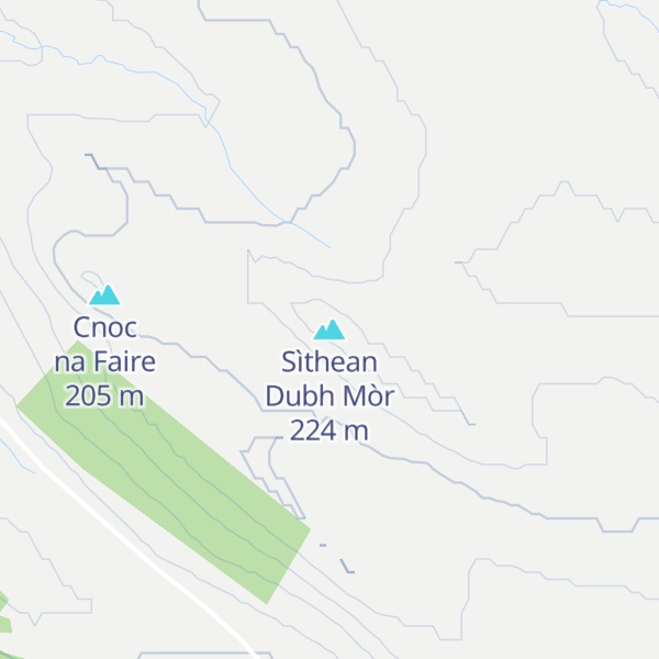 Map of Sìthean Dubh Mòr