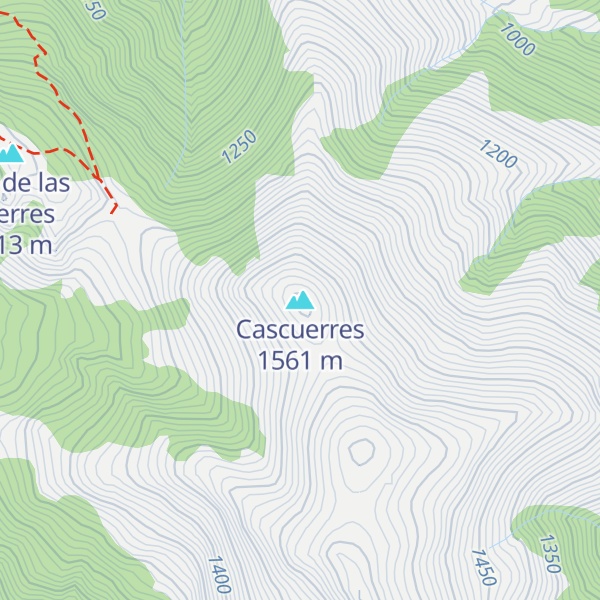 Map of Cascuerres