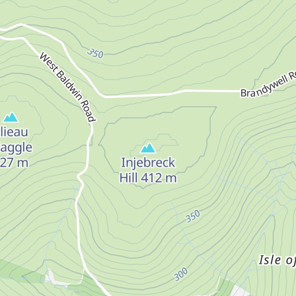 Map of Injebreck Hill