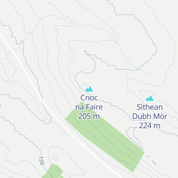 Map of Cnoc na Faire