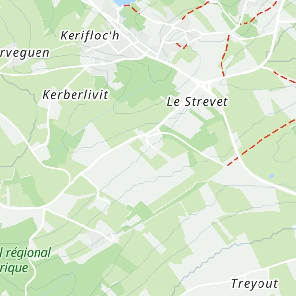 Map of Gîte d'étape de Larrial