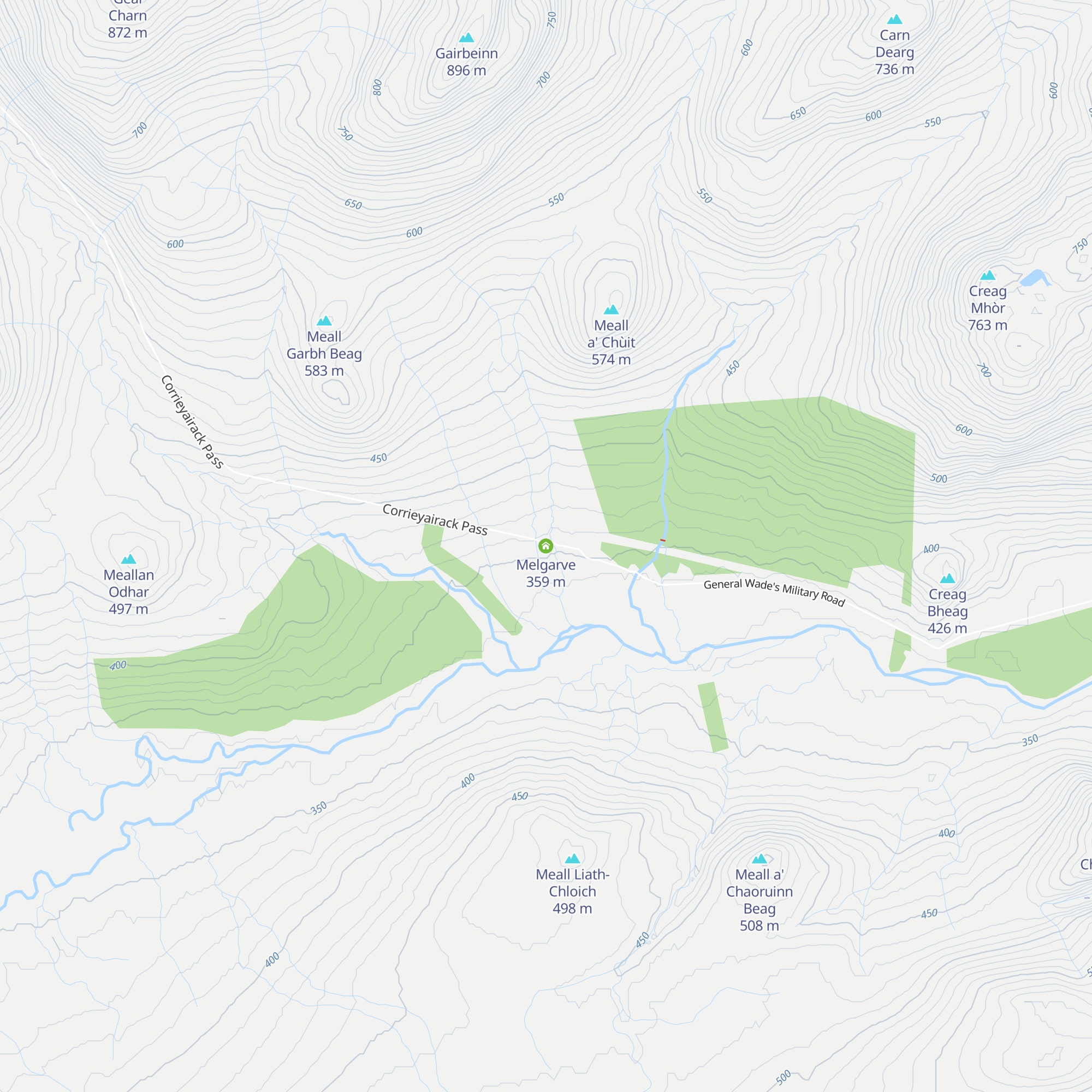 Melgarve map