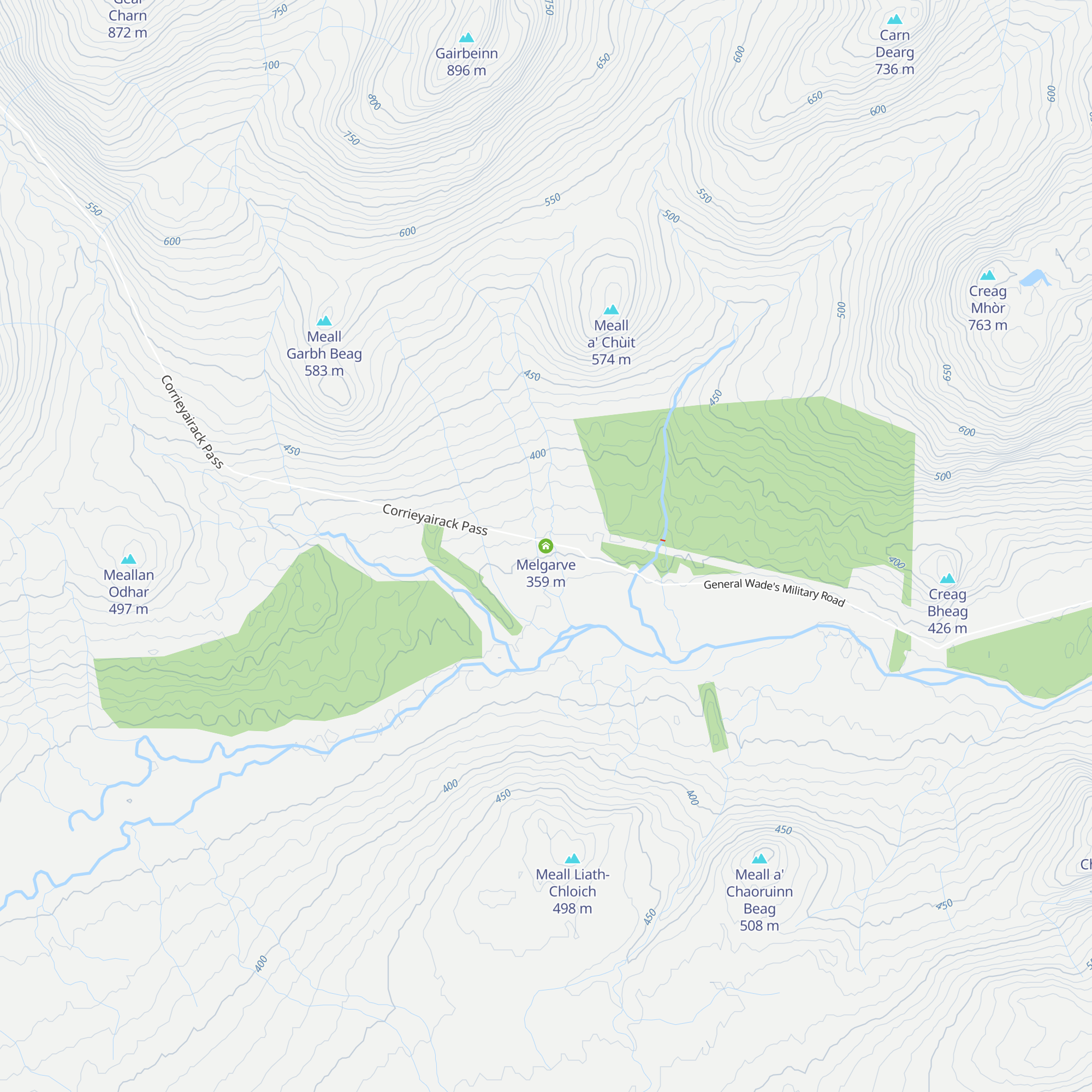 Melgarve map