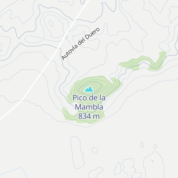Map of Pico de la Mambla