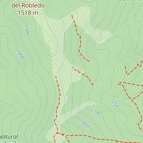 Map of Refugio Majalespino