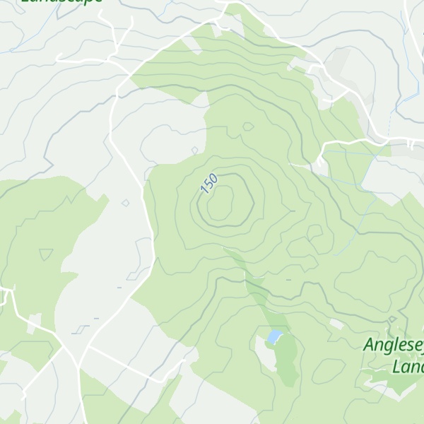 Map of Mynydd y Garn