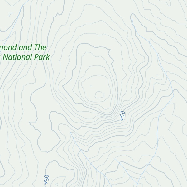 Map of Cruinn Bheinn