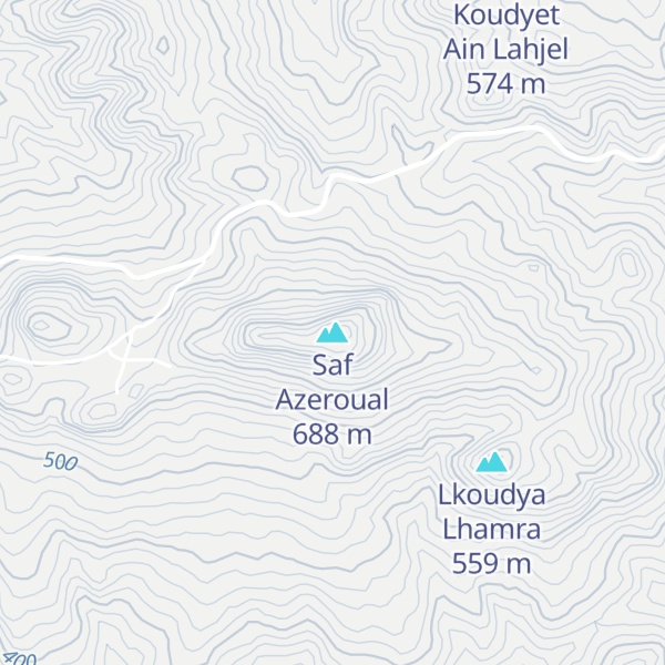 Map of Saf Azeroual