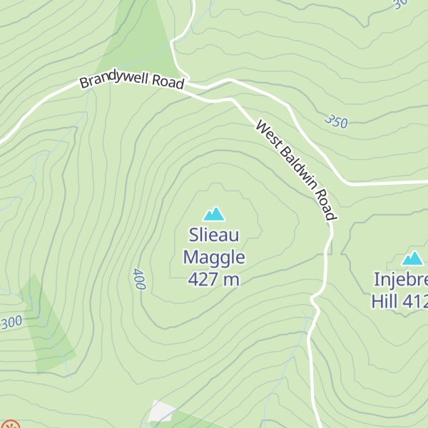 Map of Slieau Maggle