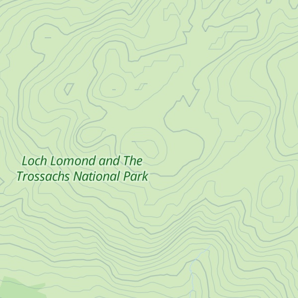 Map of Beinn Bhreac