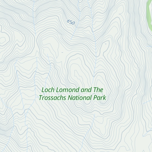 Map of Meall Reamhar