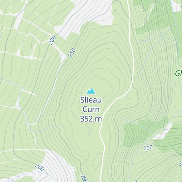 Map of Slieau Curn