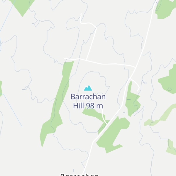 Map of Barrachan Hill