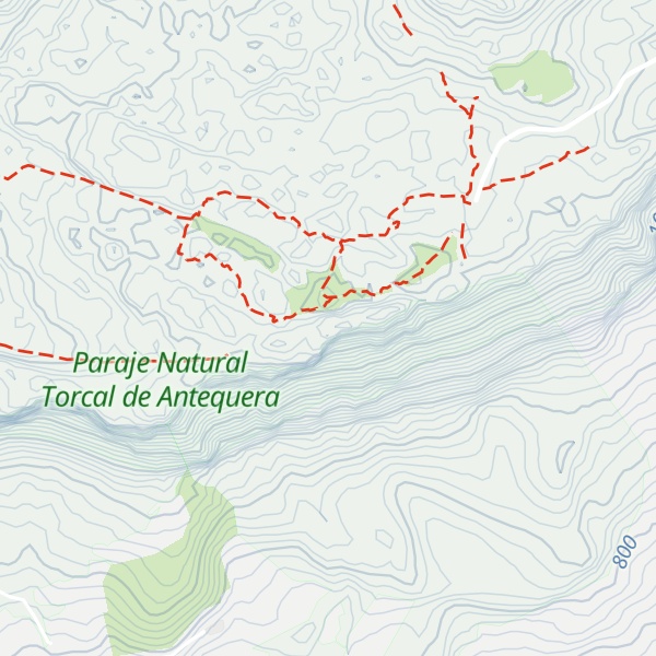 Map of Cerro las Ventanillas