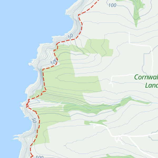 Map of Henna Cliff