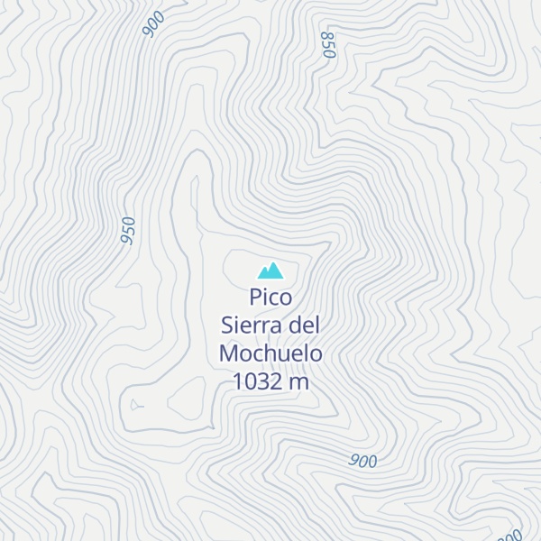 Map of Pico Sierra del Mochuelo