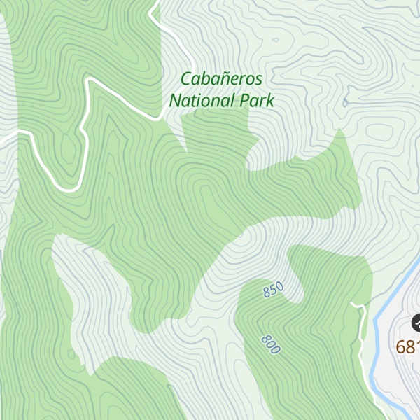Map of Cerro Majada de la Burra