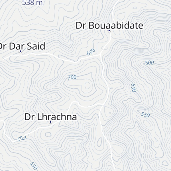 Map of Koudyet Laalya