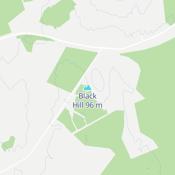 Map of Black Hill