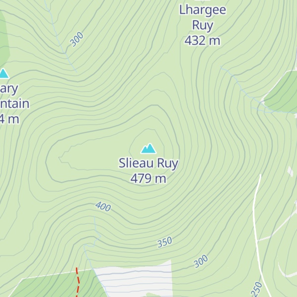 Map of Slieau Ruy