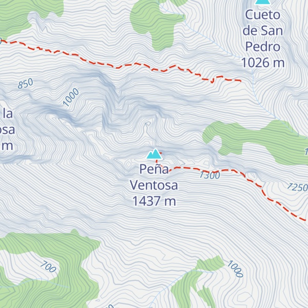 Map of Peña Ventosa