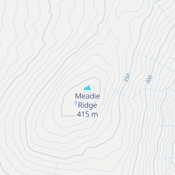 Map of Meadie Ridge