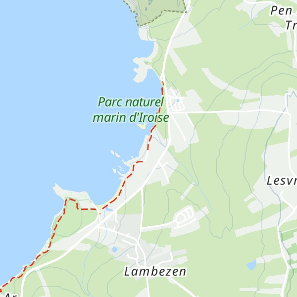 Map of Karreg ar Stang