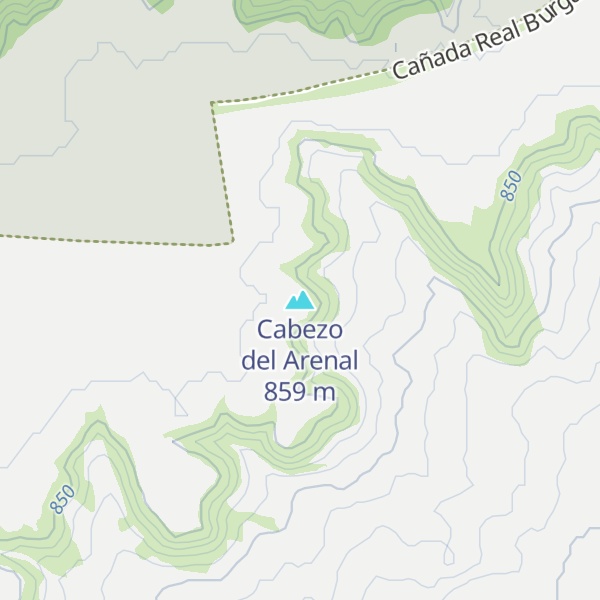 Map of Cabezo del Arenal