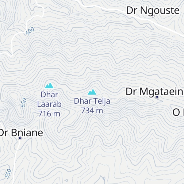 Map of Dhar Telja